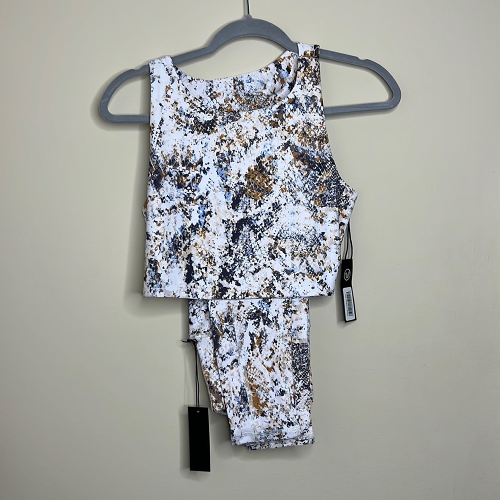Geo Legging 27" two piece set